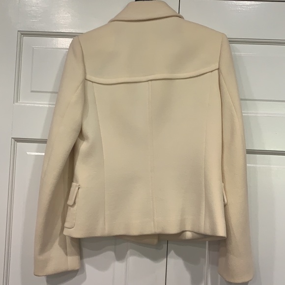 Lida Baday Cream Jacket Size 6 - Picture 2 of 4